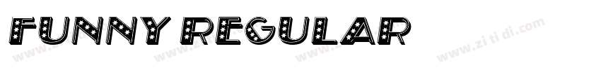 funny Regular字体转换